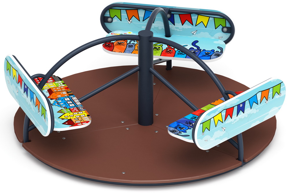 Карусель СОЛНЫШКО (Коты) ИО 30.01.03-С.10