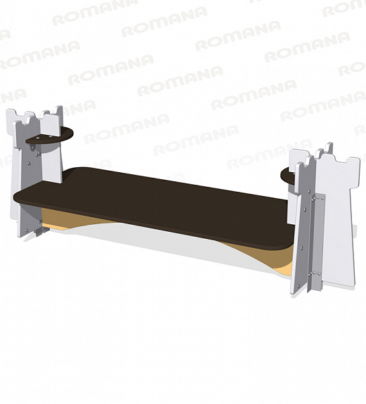 Скамейка без спинки Romana 057.55.00