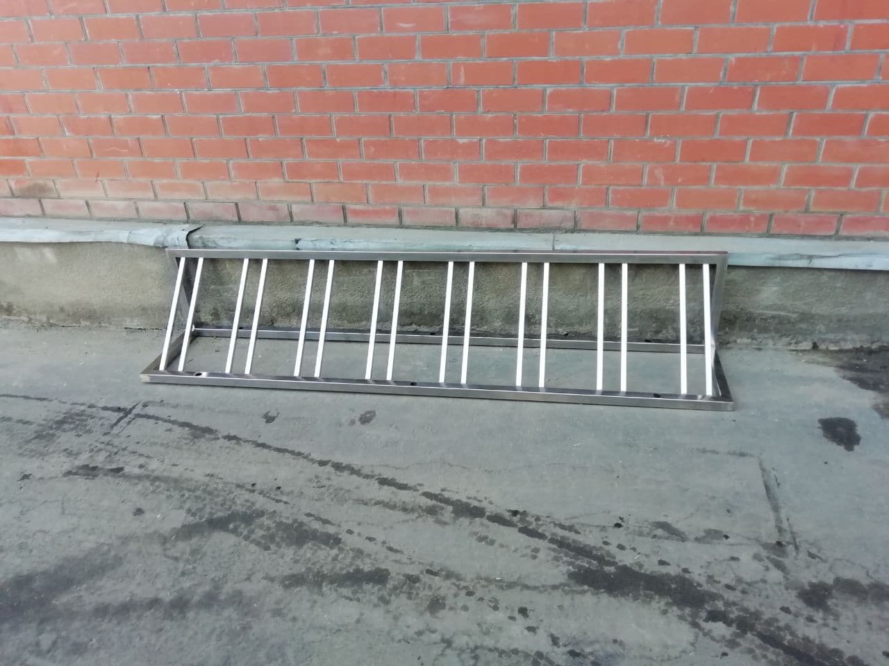 Велопарковка из нержавеющей стали Air-Gym ВП2