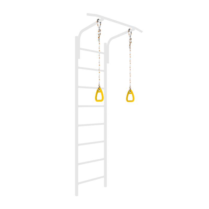 Кольца гимнастические треугольные Romana ДСК ВО.91.03.10-21