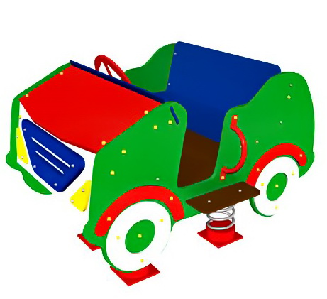 Качалка на четырех пружинах ZION Кабриолет