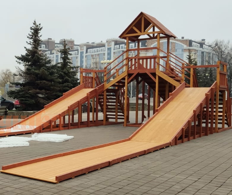 Выкат для зимней горки (6 м) Савушка
