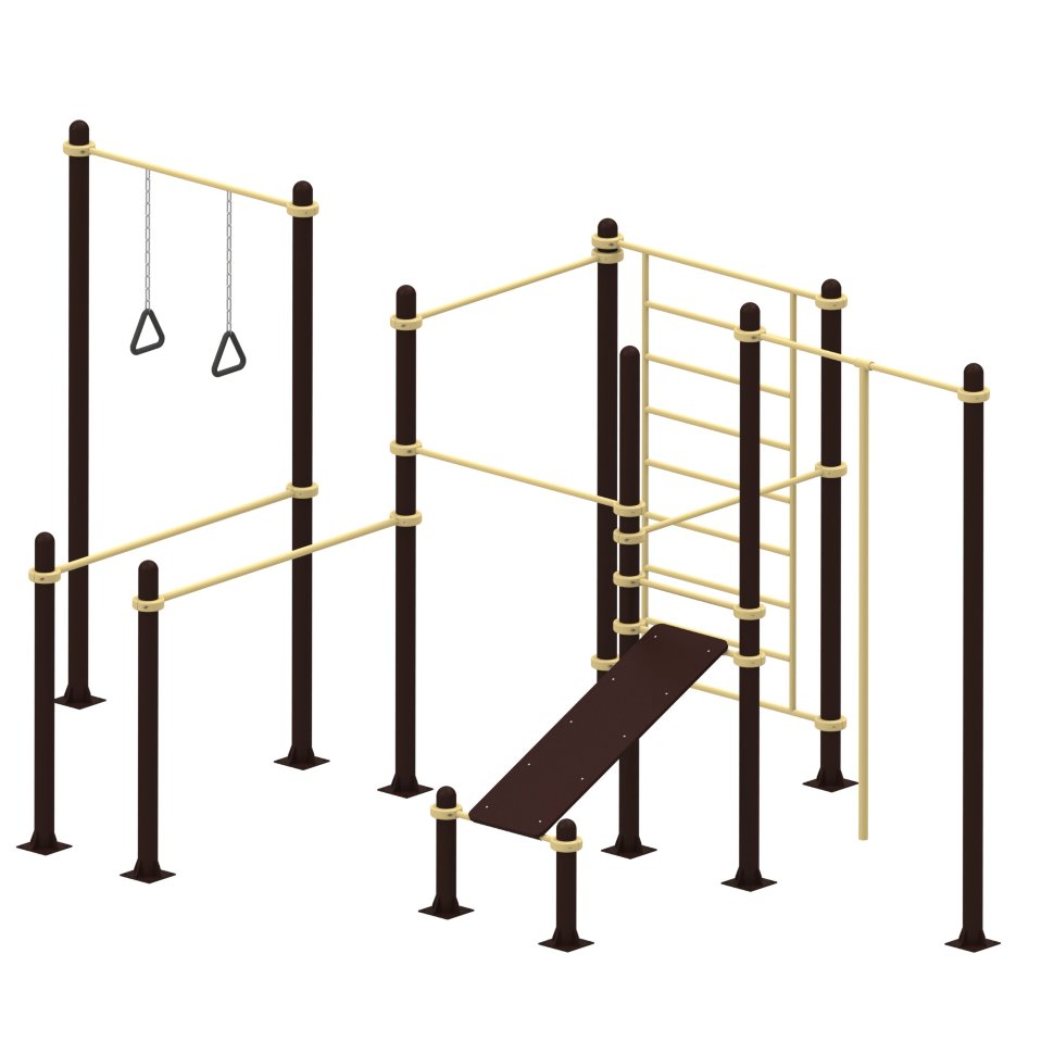 Спортивный комплекс для подготовки к сдаче нормативов ГТ 03 Air-Gym YSK82