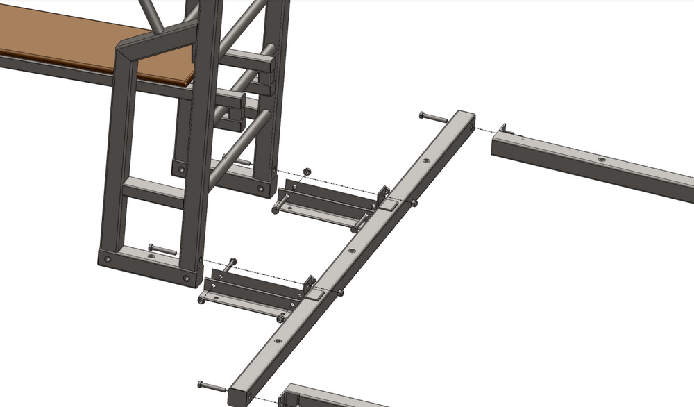 Уличный атлетический комплекс АК4