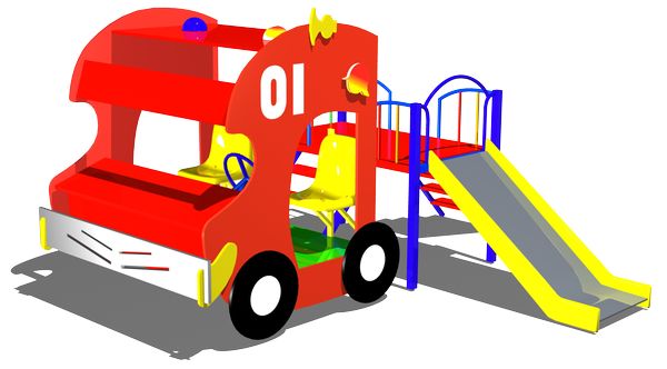 Игровой макет-комплекс ZION Пожарный (ИМ034)