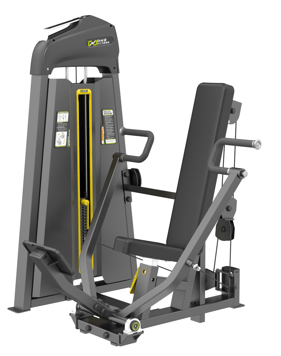 E-3008 Жим от груди вертикальный. Стек 109 кг