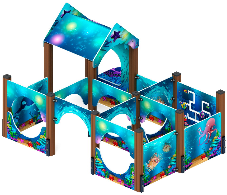 ЛАБИРИНТ МОРСКОЙ игровая форма МФ 20.17.01-01