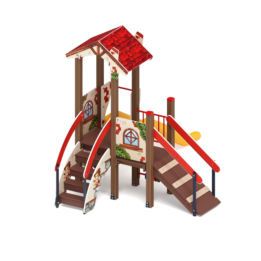 В ГОСТЯХ У СКАЗКИ детский игровой комплекс ДИК 1.05.01-23 (H=900)