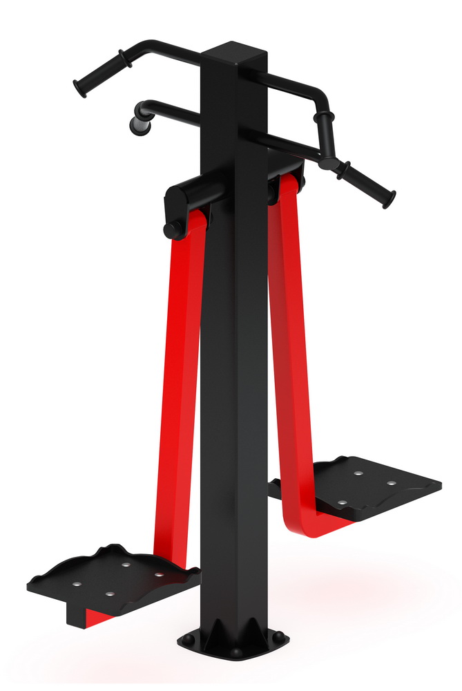 Тренажер уличный МАЯТНИК ДВОЙНОЙ (красный) СТ 029-11.П