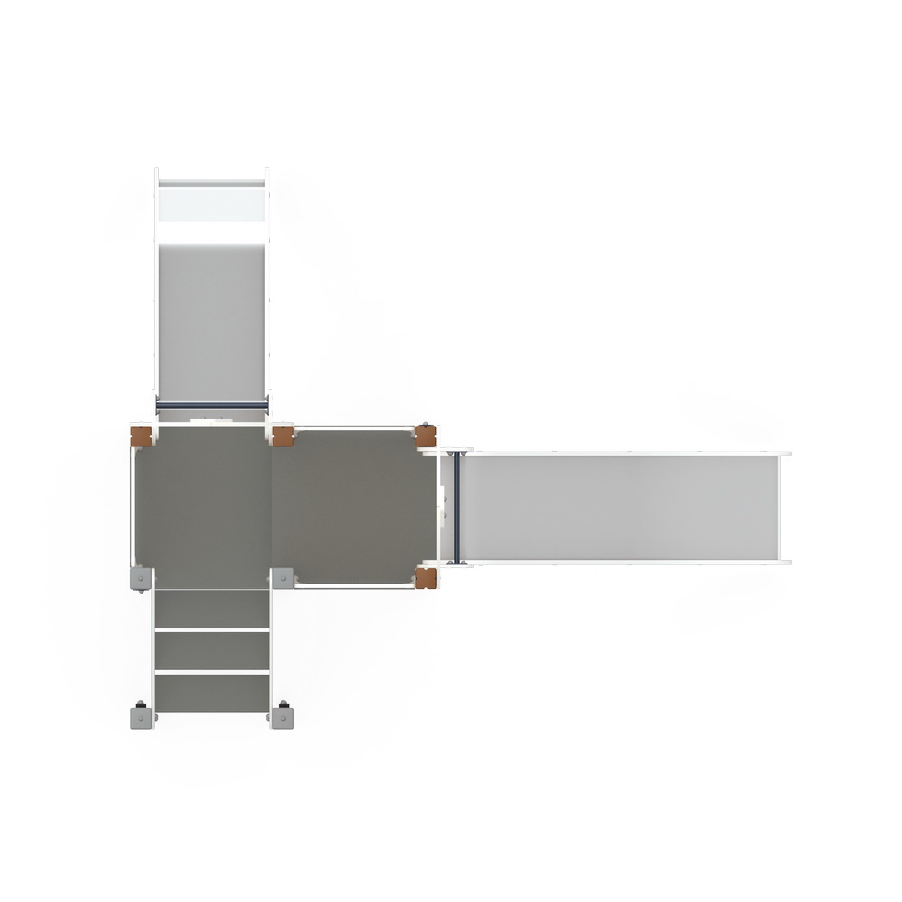 КАРАПУЗ (Эко) детский игровой комплекс ДИК 1.001.07-02 (H=750 Н=900)