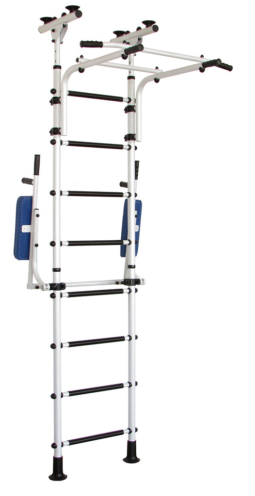 Детский спортивный комплекс АТЛЕТ-Р (белый антик серебро)