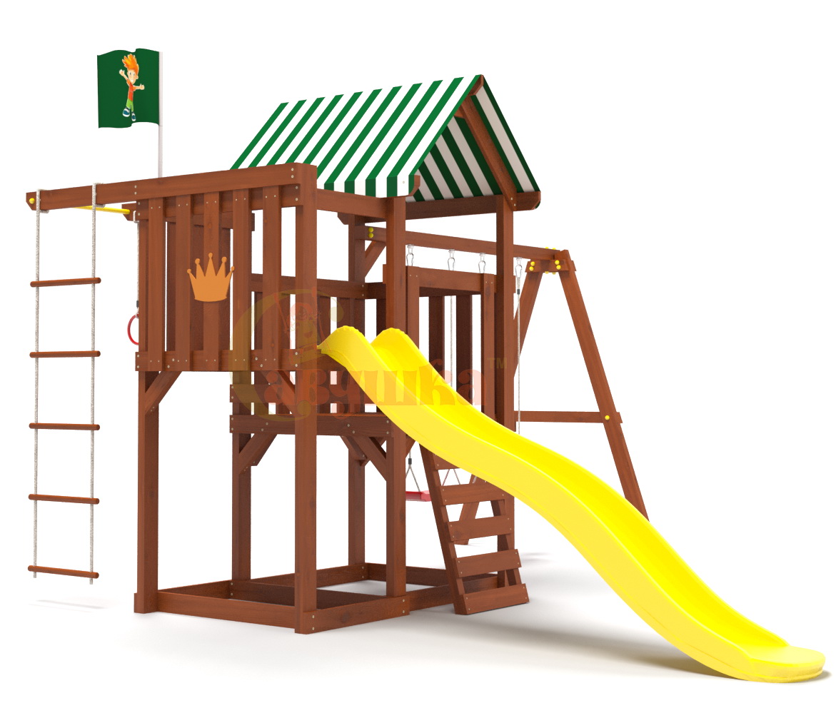 Детская площадка Савушка TooSun 3Plus (горка 2,2 м)