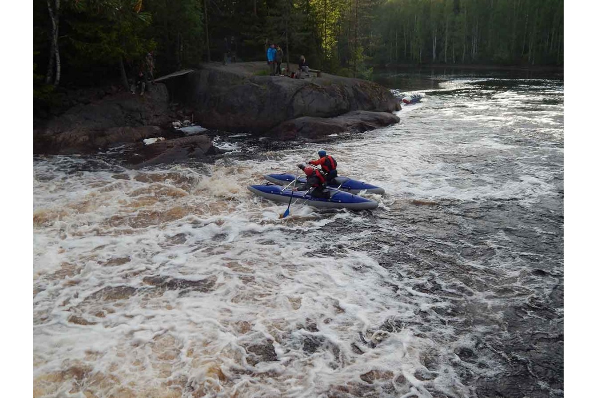 Катамаран двухслойный КАСКАД двухместный