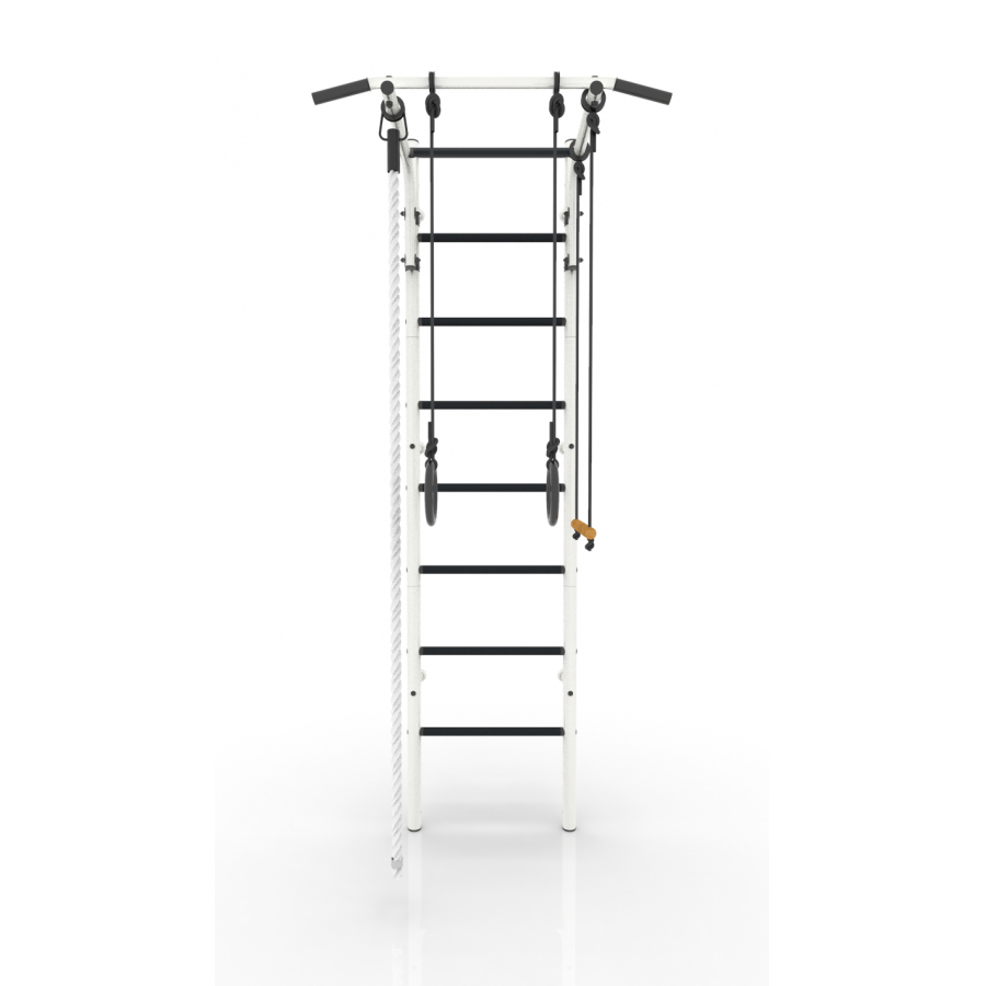 Шведская стенка Атлет-1 (бело-черный)