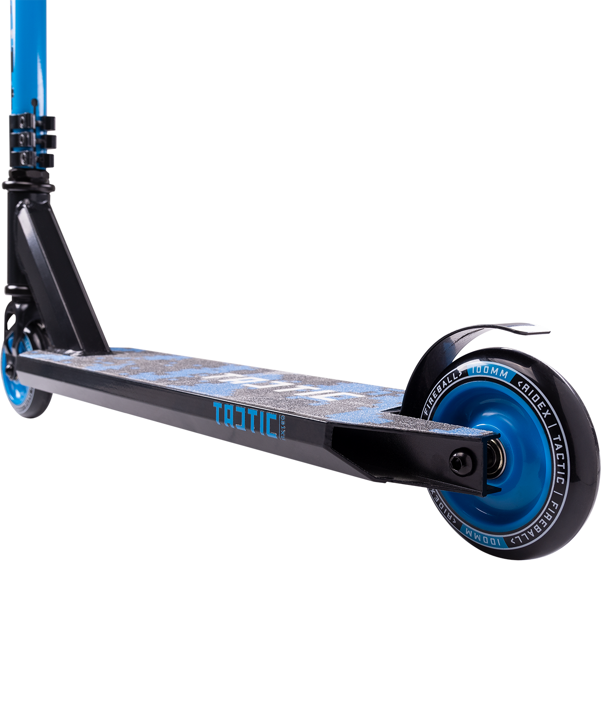 Самокат трюковый Tactic blue 100 мм