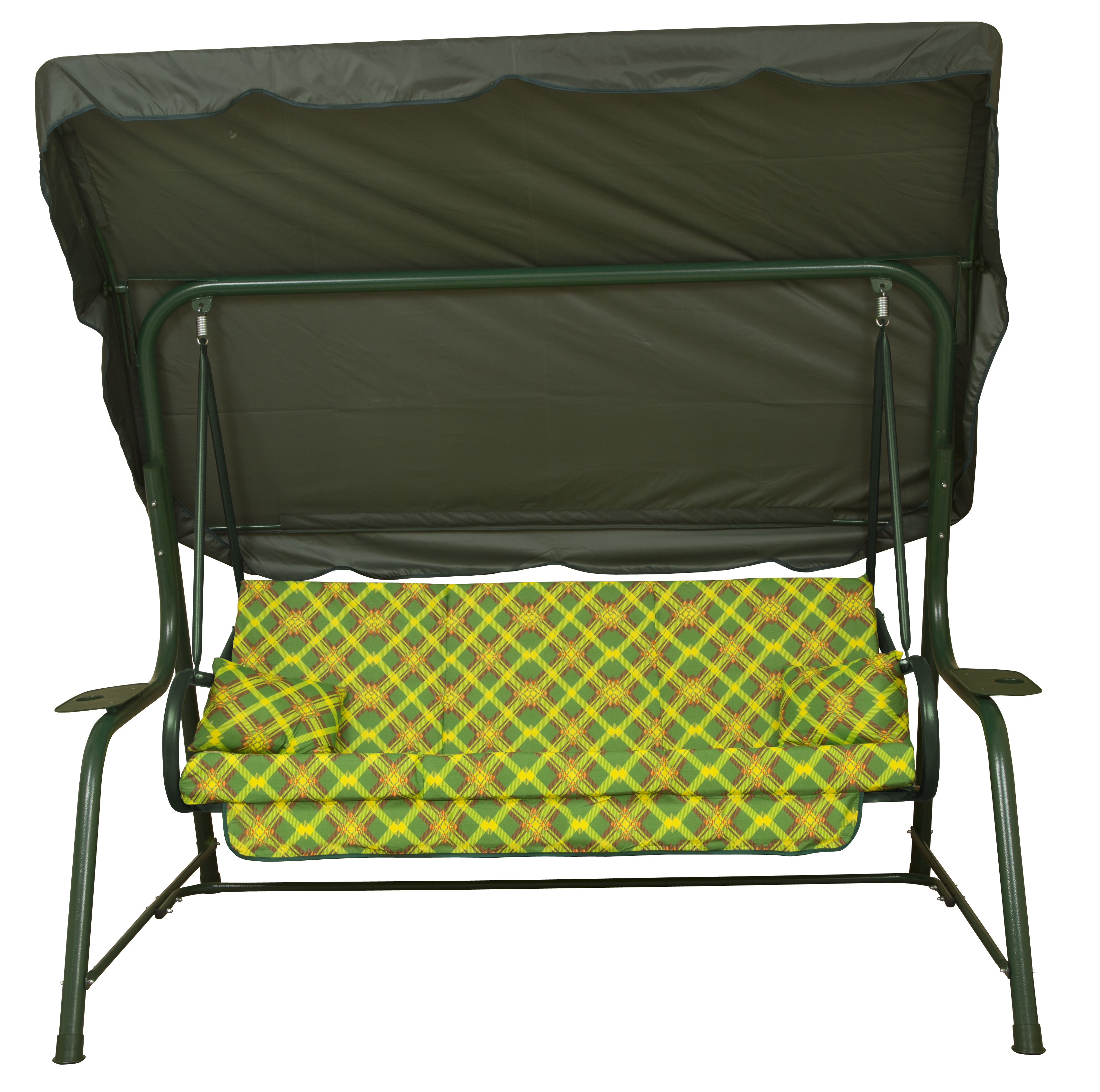 Качели садовые "Космос" зелёный