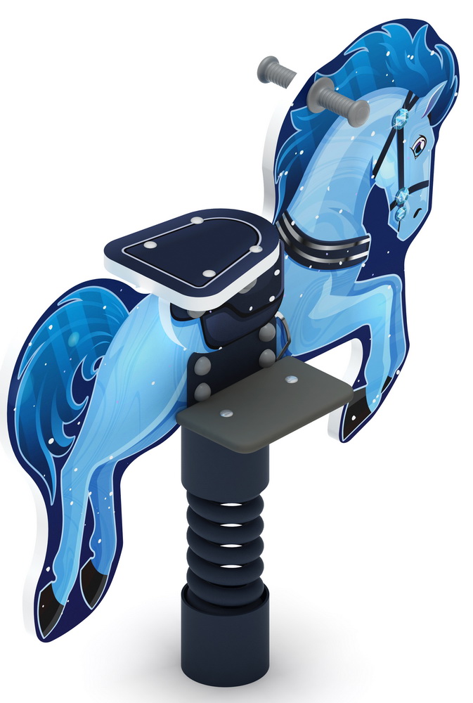 ЛОШАДКА 5 Качалка на пружине ИО 22.01.13-03