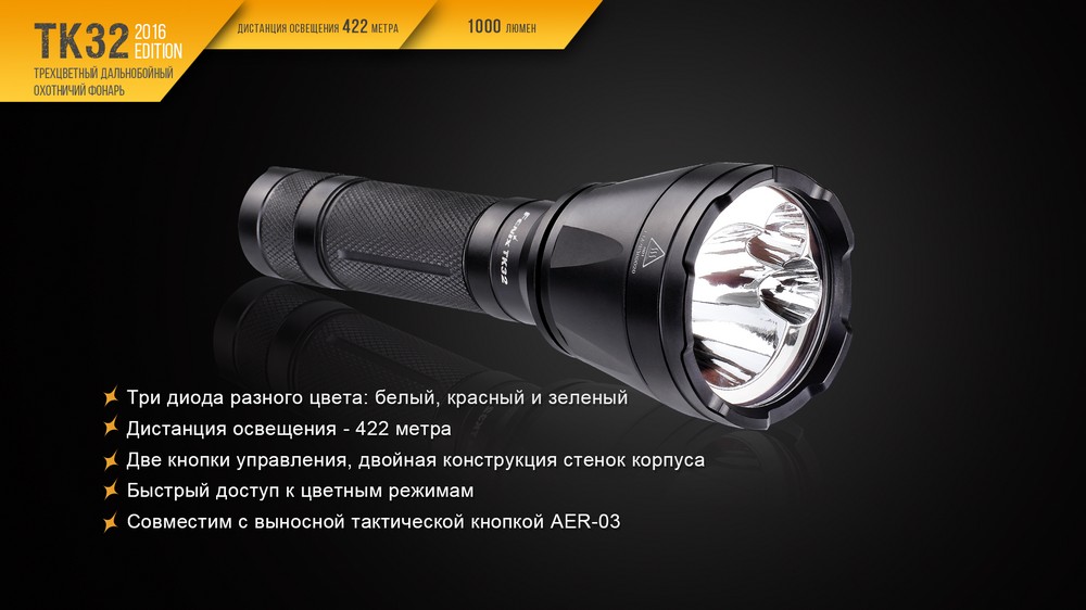 Фонарь Fenix TK32 2016