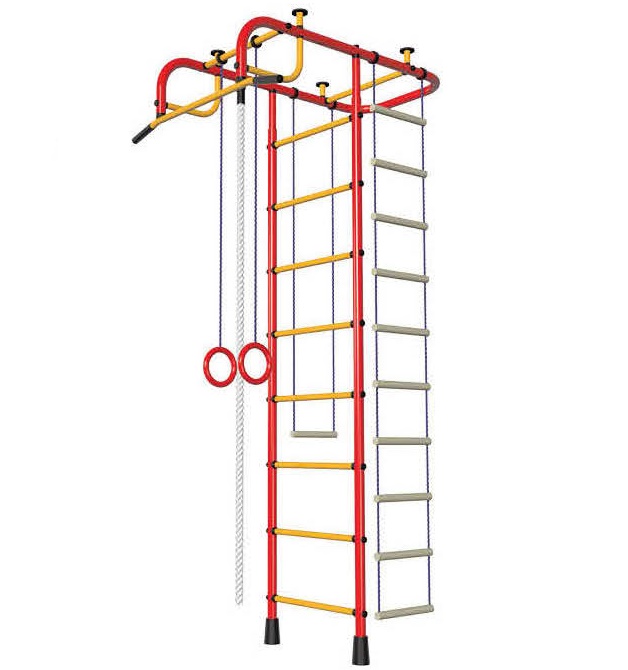 Детский спортивный комплекс Пионер М красно/жёлтый
