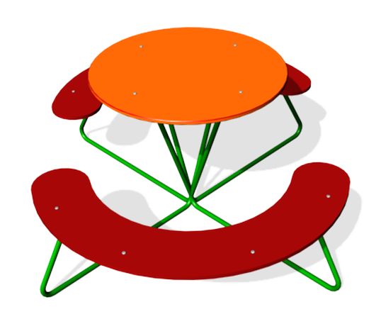 Столик детский ZION Улыбка (СП164)