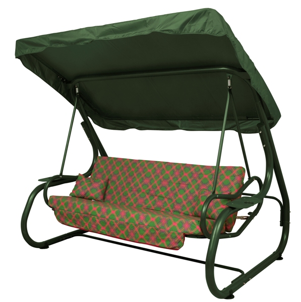 Качели садовые "Орбита" зелёный