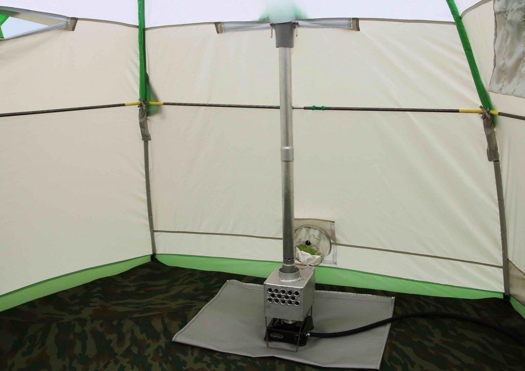 Зимняя палатка ЛОТОС 3 (алюминиевый каркас)