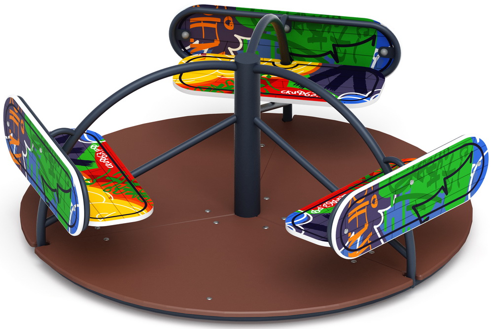 Карусель СОЛНЫШКО (Граффити) ИО 30.01.03-С.16
