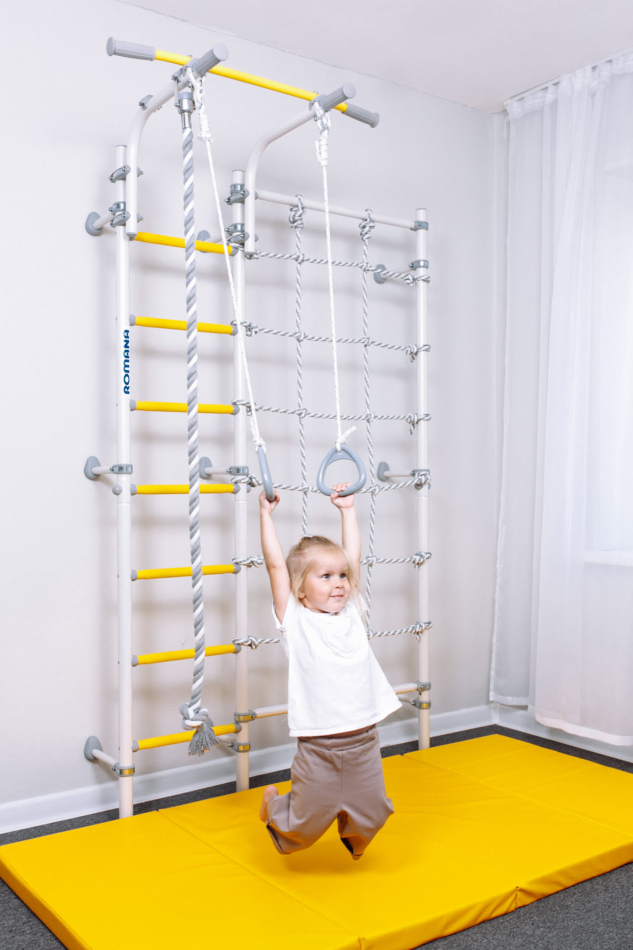 Шведская стенка S3 Romana (01.31.7.06.410.04.00-28) синяя слива