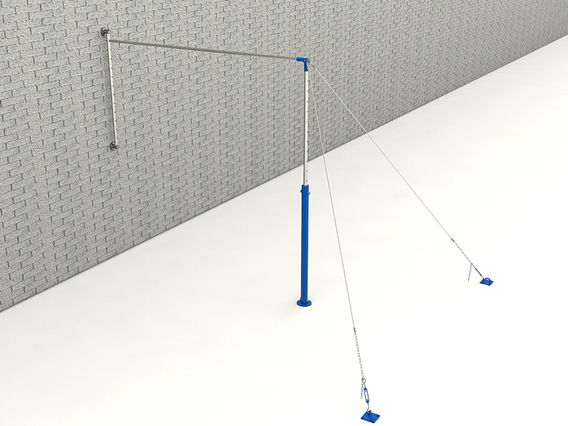 Перекладина гимнастическая пристенная (04.804)
