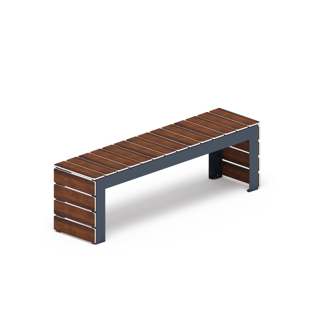 Скамья (темный дуб) для детской площадки МФ 42.02.03-10