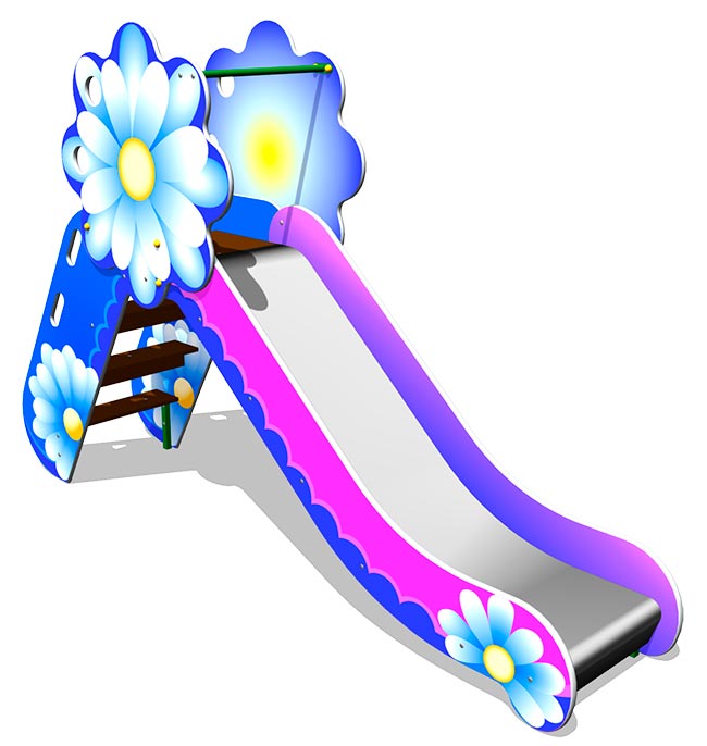 Горка детская ZION Ромашка (Г036)