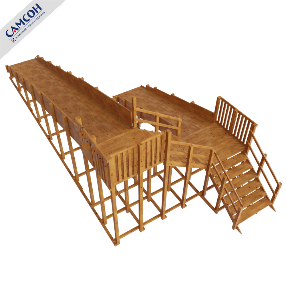 Детская зиняя горка АРКТИКА Самсон