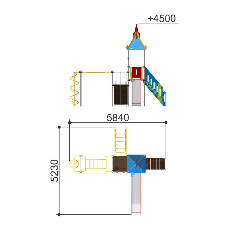 Детская площадка «Romana 101.33.00»