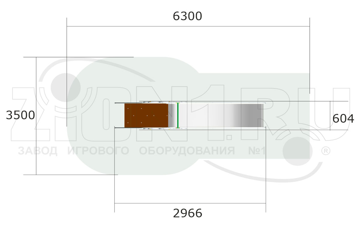 Горка детская ZION Василек (Г002)