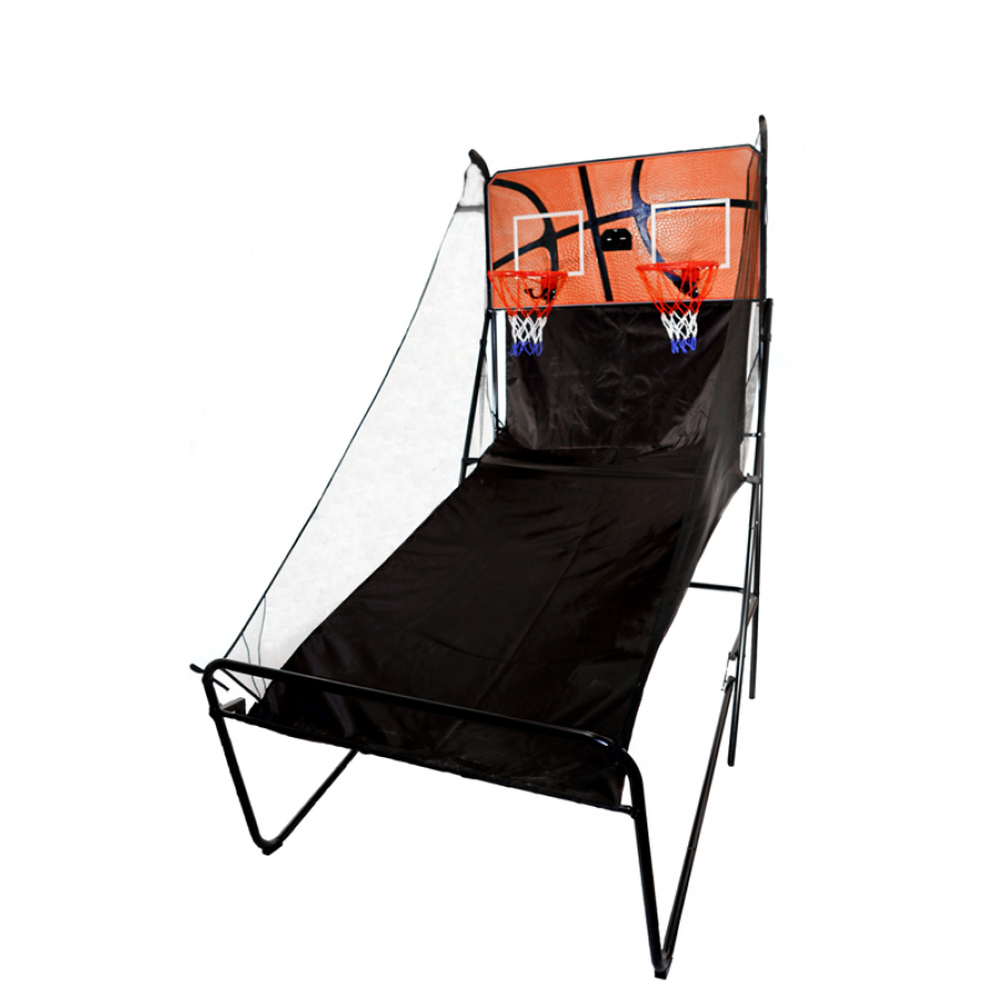 Баскетбольная электронная стойка с двумя кольцами Midzumi