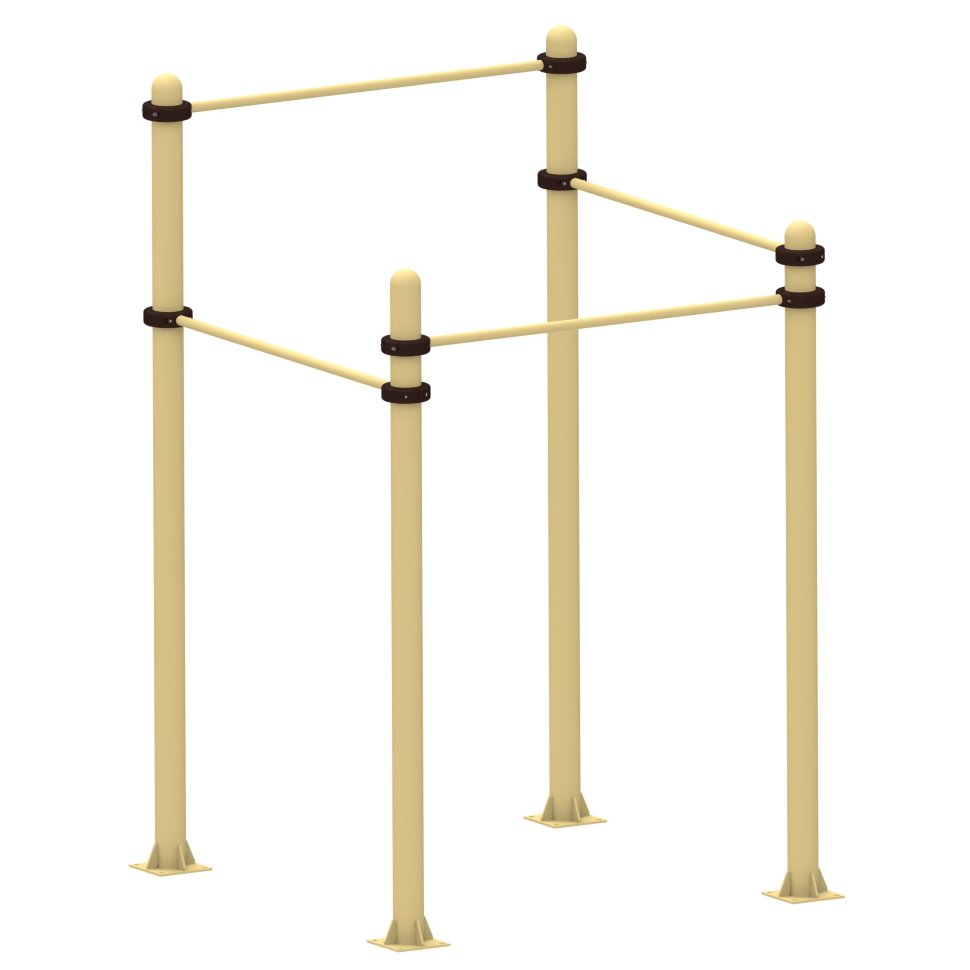 Четыре разноуровневых турника Air-Gym YSK25