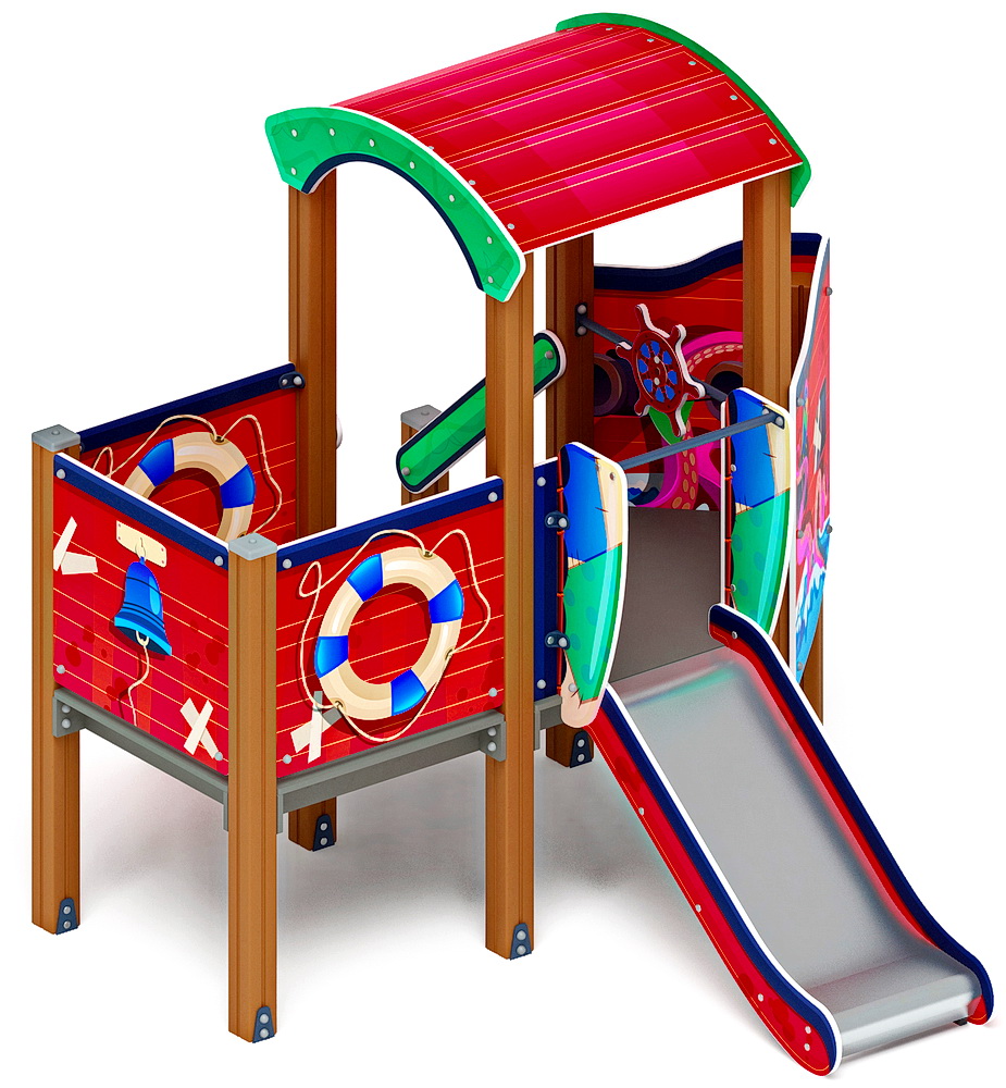 КАТЕРОК игровая форма (горка Н 750) ДИК 1.03.3.01-10