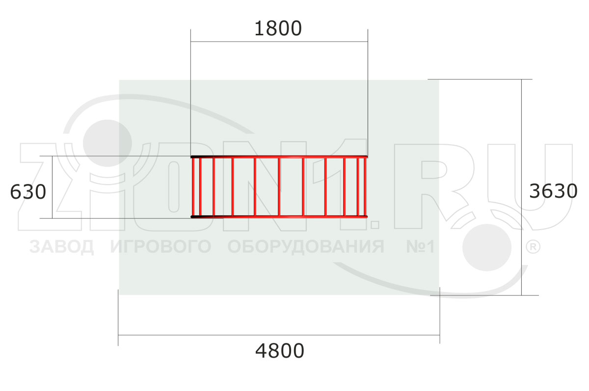 Лаз ZION Лиана средняя (ЭЛ036)