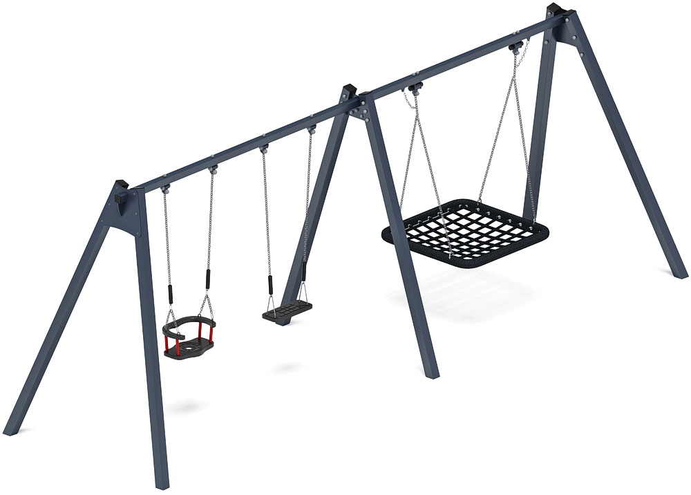 Качели М3 тройные ИО 13.М.06.03.01.01 (техно)