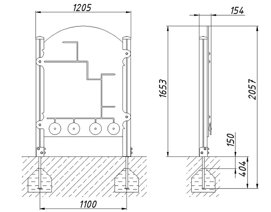 Игровая панель ZION Дорожные знаки (РЭ020)