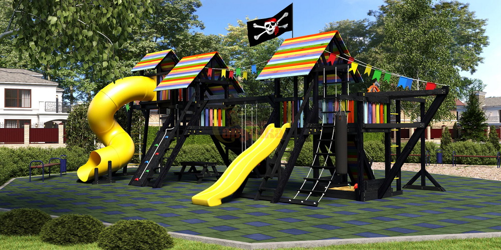 Игровой комплекс Савушка 9 (Black)