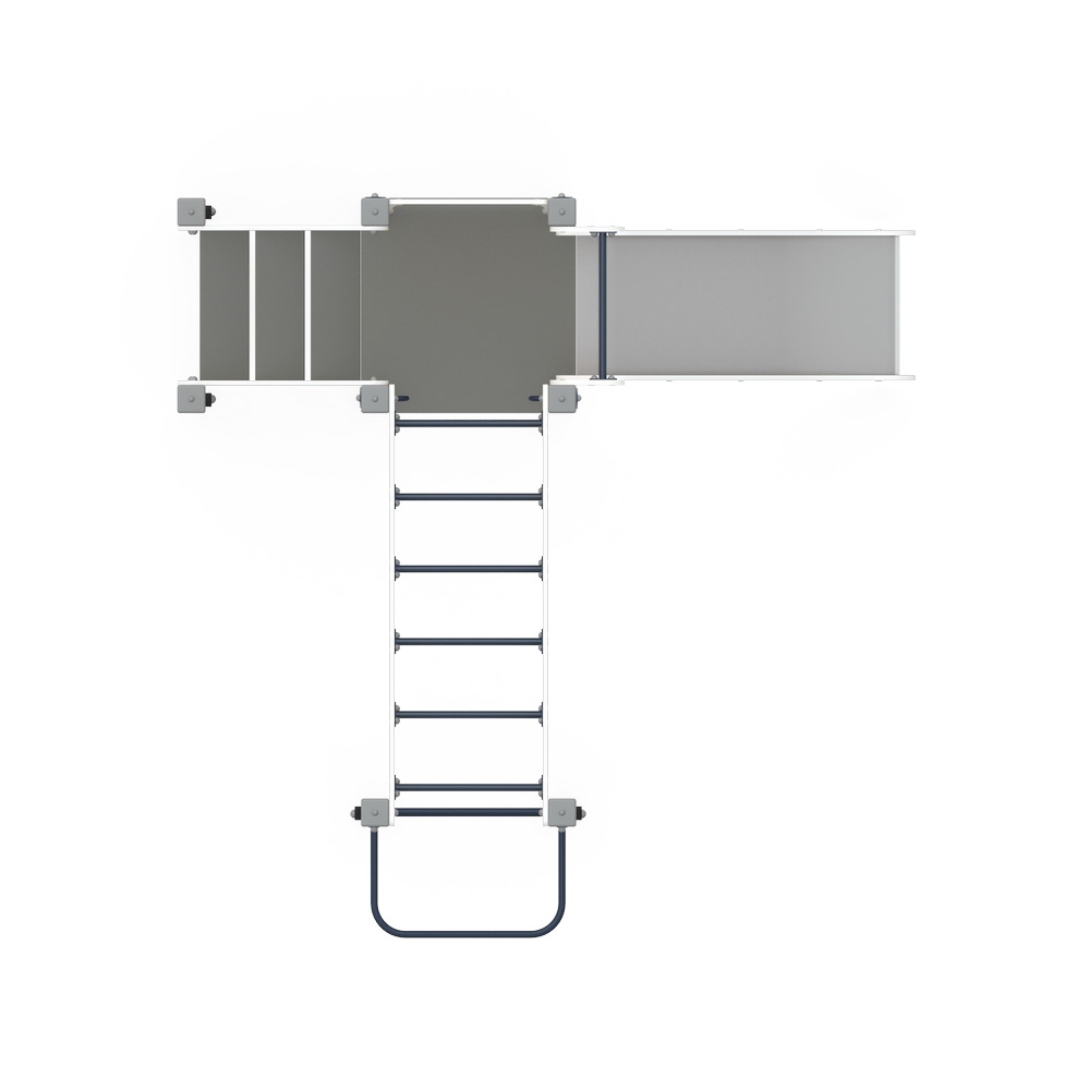 КАРАПУЗ (Эко) детский игровой комплекс ДИК 1.001.02-02 (H=750)