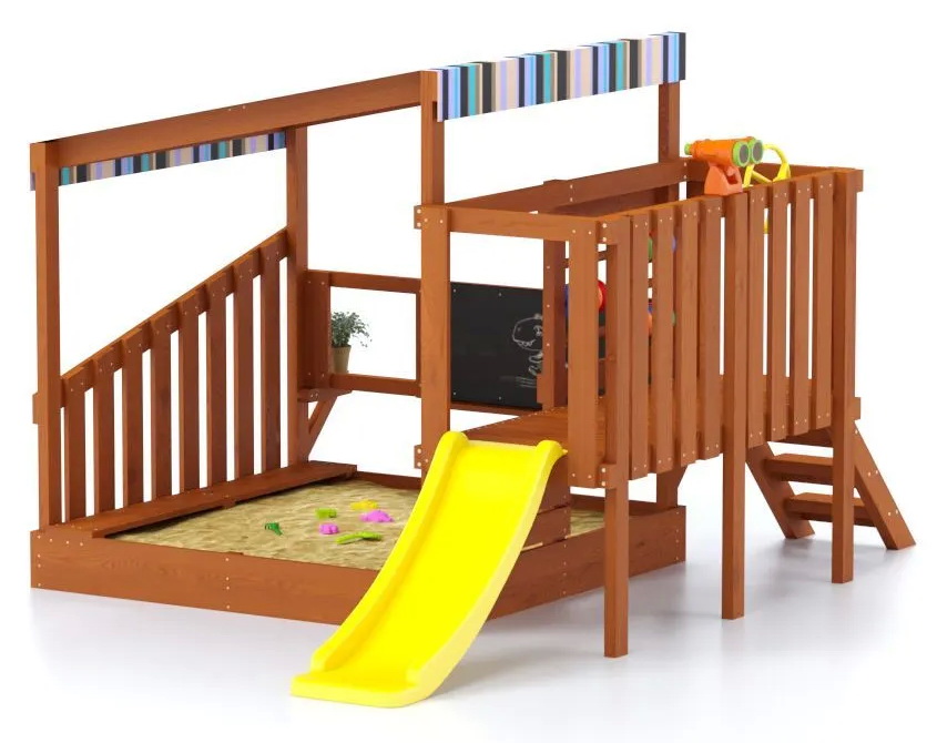 Игровой комплекс Песочный дворик Савушка-3