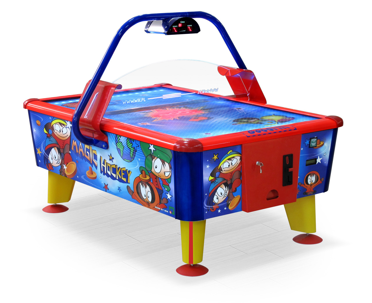 Аэрохоккей Magic 5 ф (163 х 107 х 67 см, цветной, купюроприемник)