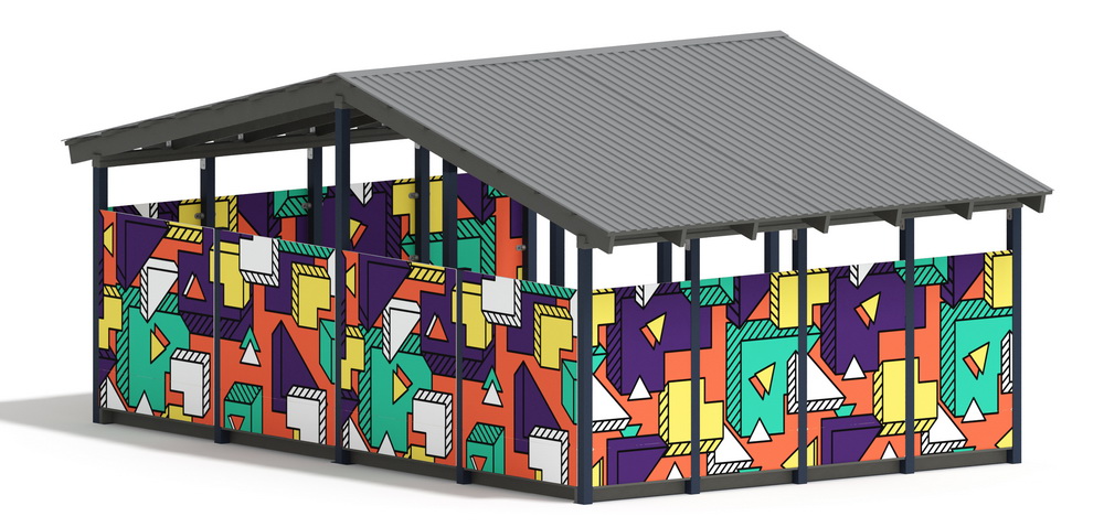 Теневой навес (Геометрия) МФ 70.6.4-03