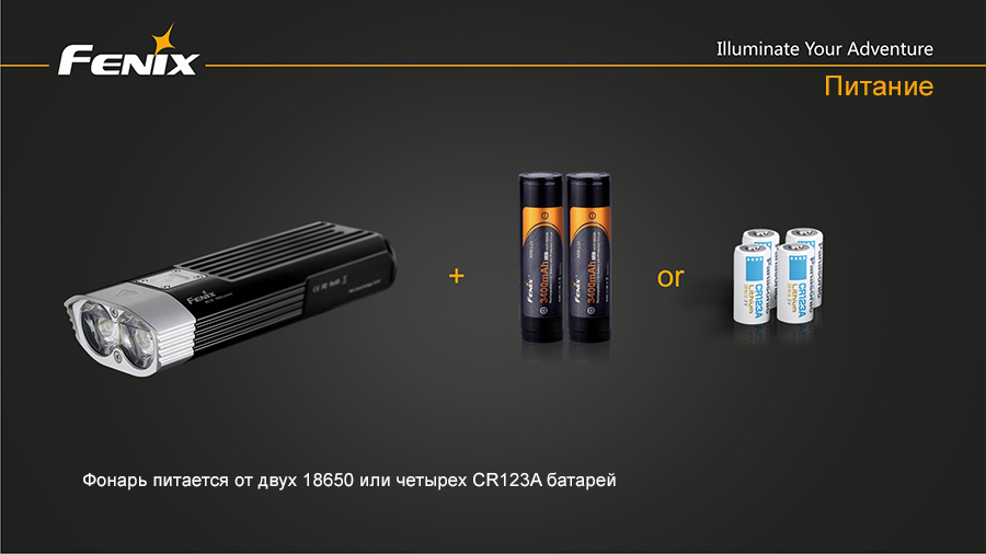 Велофара Fenix BC30 Cree XM-L (T6)