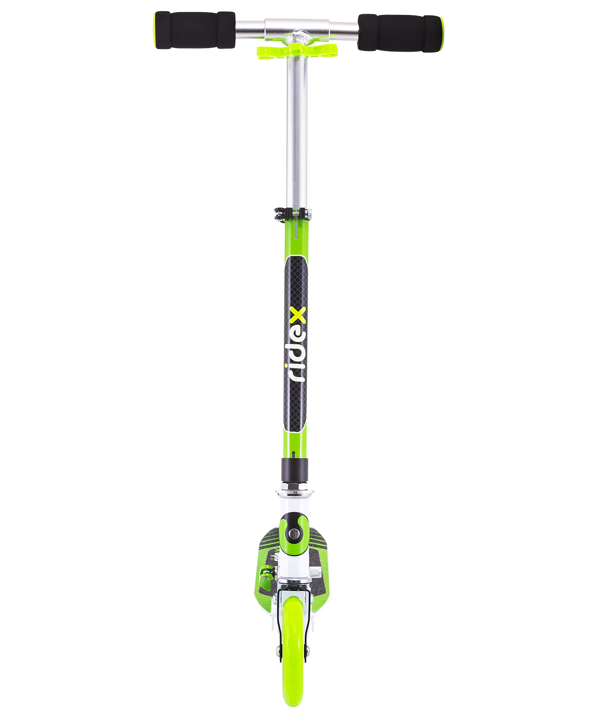 Самокат 2-колесный Rapid 125 мм, зеленый