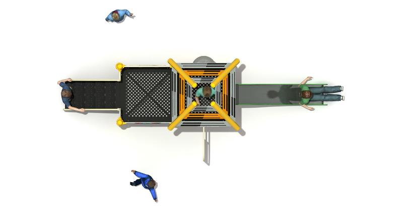 Детская игровая площадка Air-Gym Play Гамма WD-YY105, Музыкальная серия