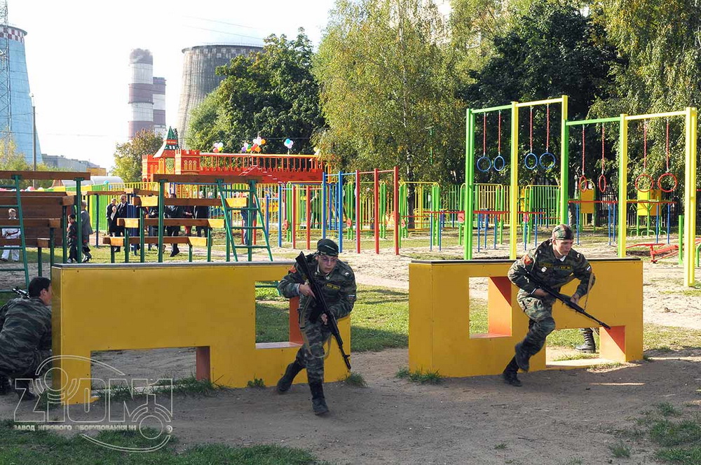 Стенка с двумя проломами ZION (УО006)