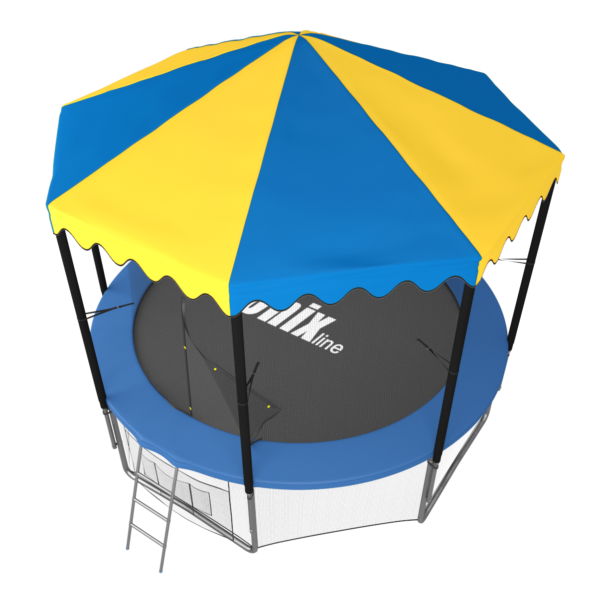 Батут UNIX line 10 ft inside с крышей